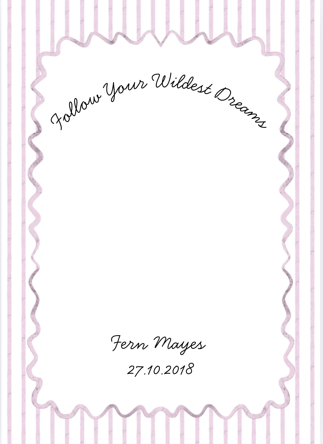 Baby Keepsake Posters