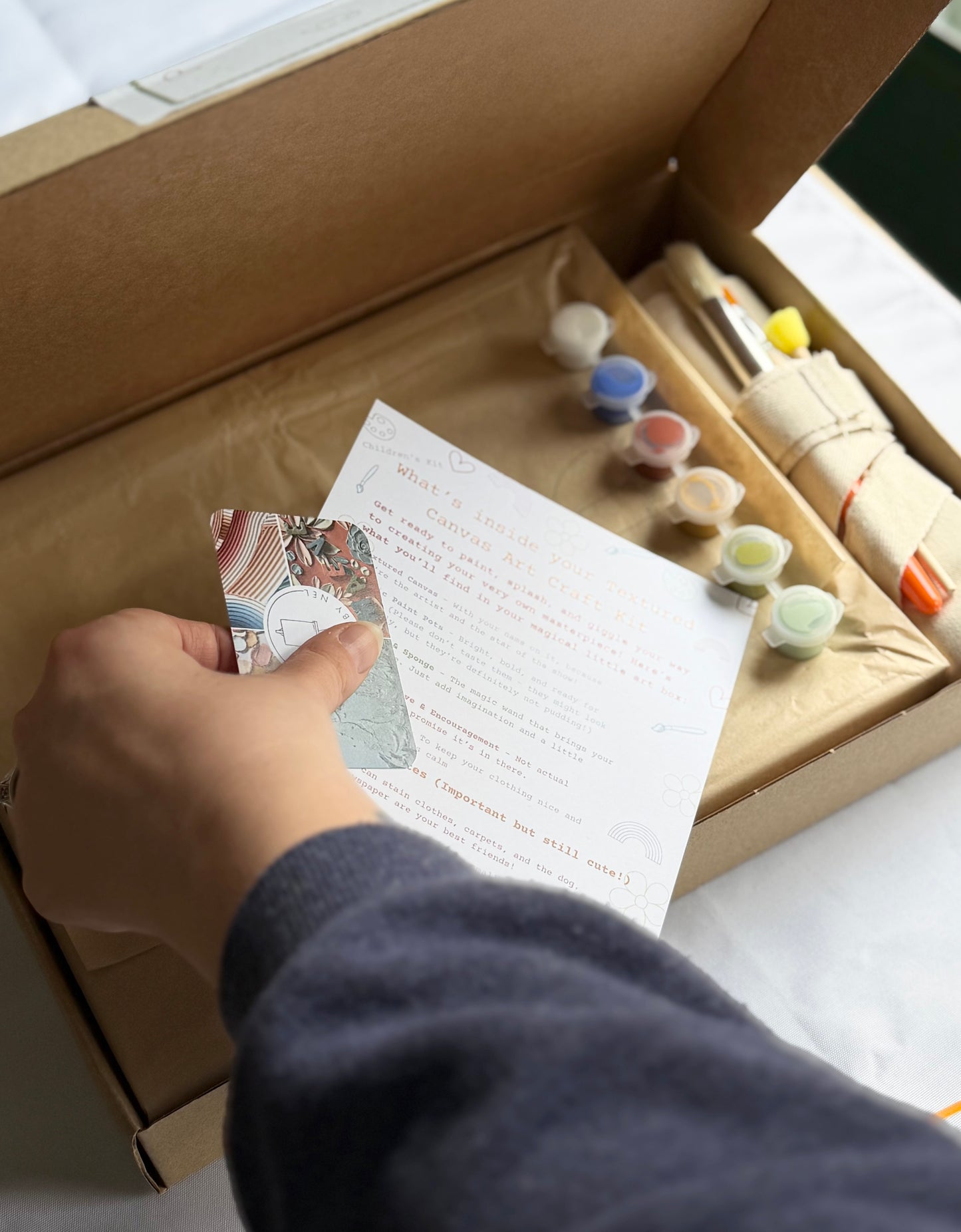 Adult Textured Canvas Craft Kits