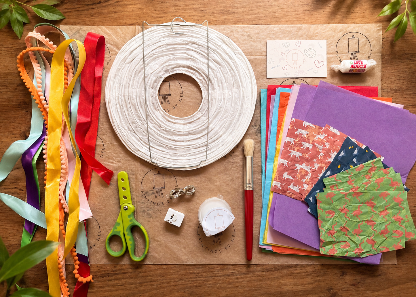 Paper Lantern Craft Kit | Children’s Craft Kit | Creative Gift for Kids | Family Activity | Keepsake Craft Kit