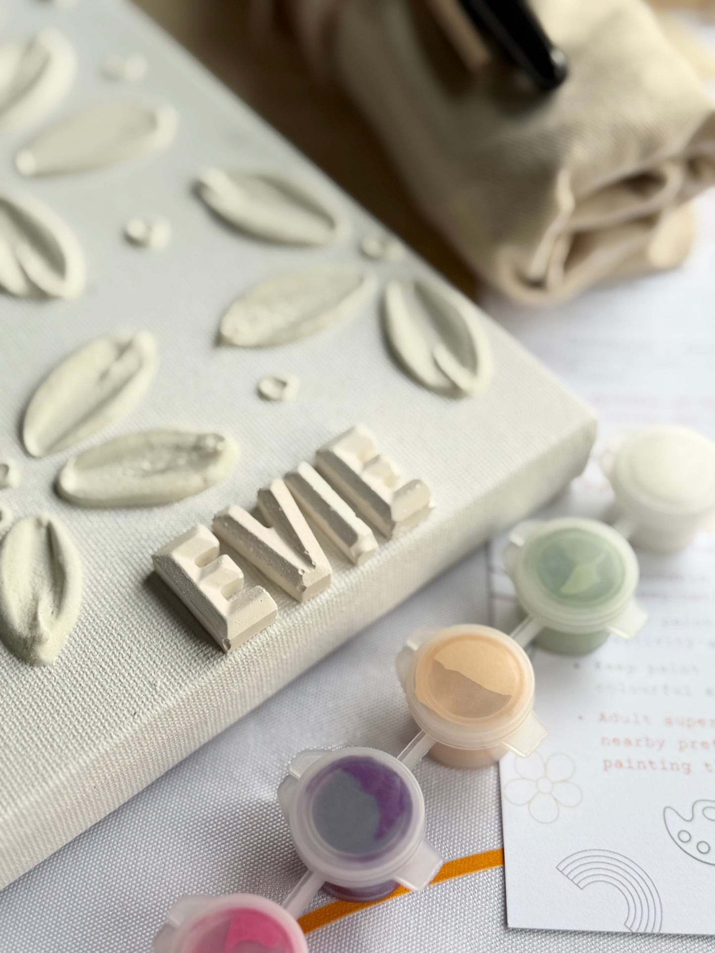 Children’s Textured Canvas Craft Kit's