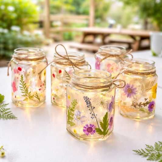 Mama Makes – Pressed Flower Lantern Workshop | 6th July, Sister & Soul Urmston
