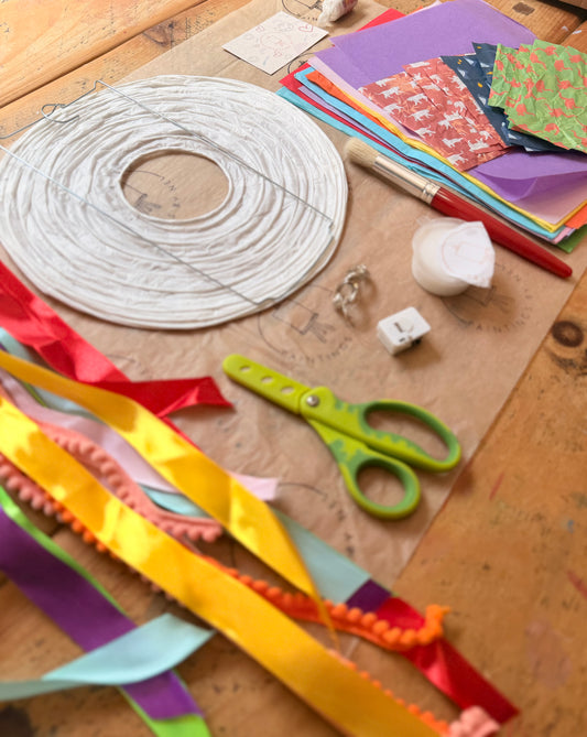 Paper Lantern Craft Kit | Children’s Craft Kit | Creative Gift for Kids | Family Activity | Keepsake Craft Kit