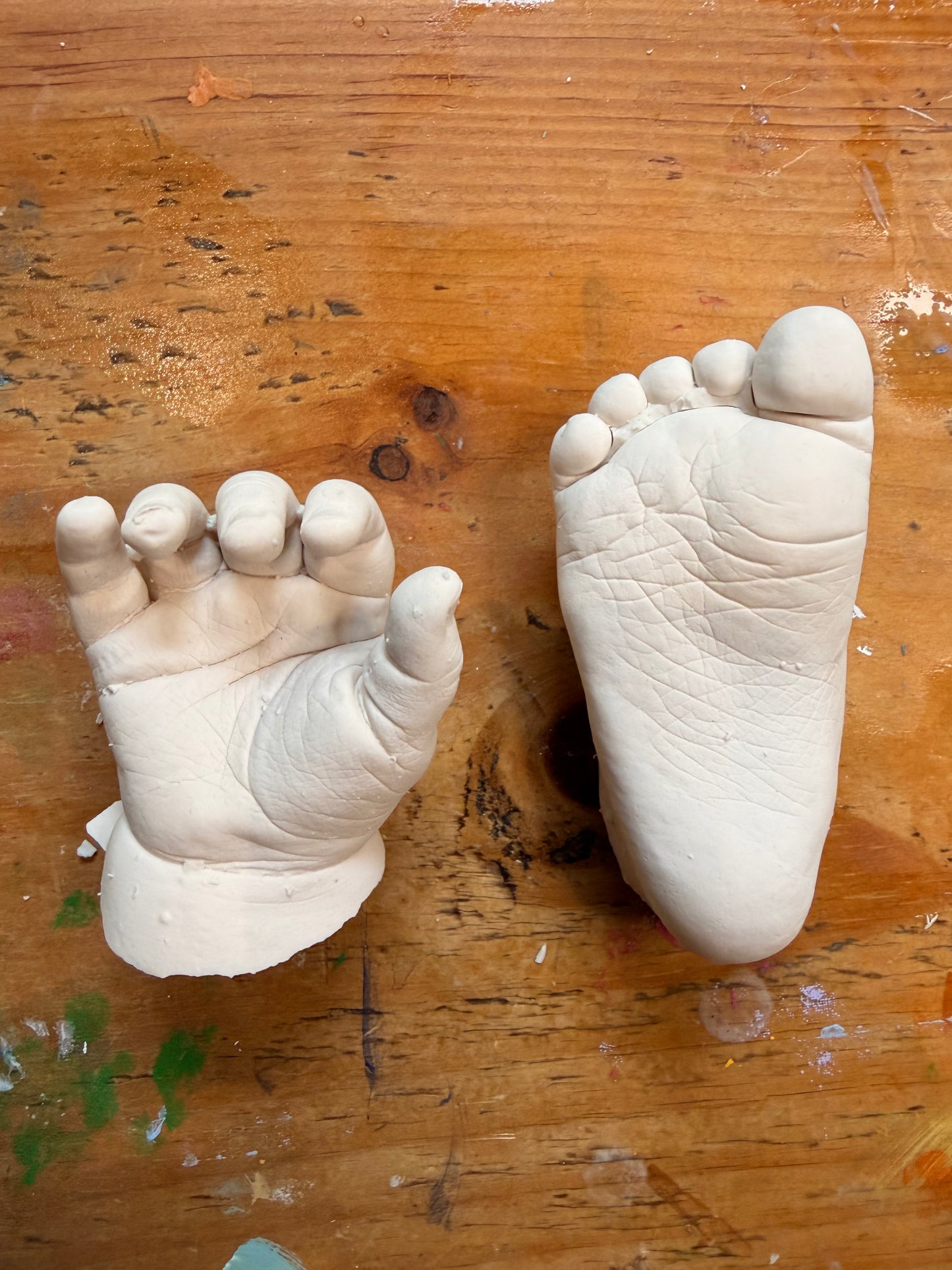 Hand & Baby Foot Casting