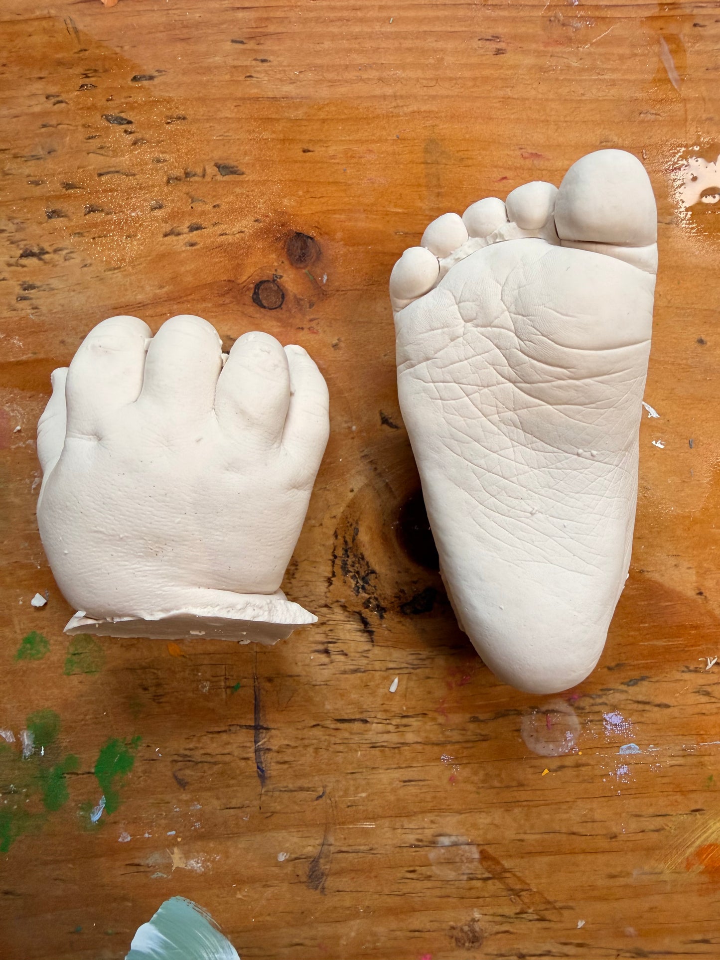 Hand & Baby Foot Casting