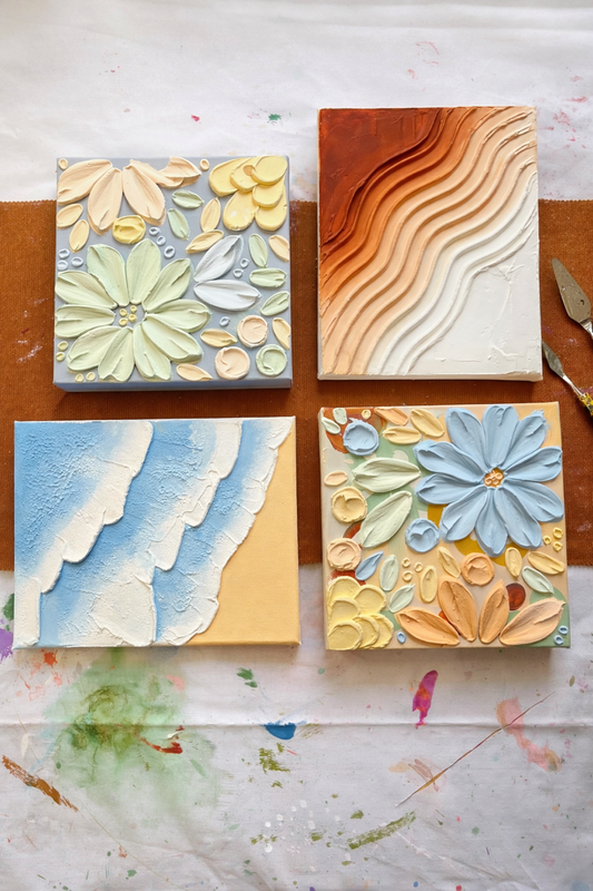 Textured Painting Workshop | 2nd July, Sister & Soul Urmston